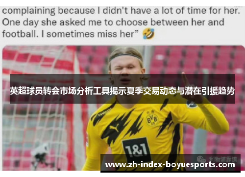 英超球员转会市场分析工具揭示夏季交易动态与潜在引援趋势